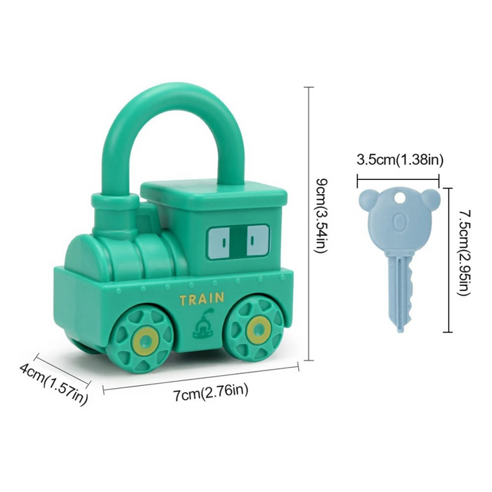 MindPlay - Montessori Learning Toy for Toddlers with Interactive Locks