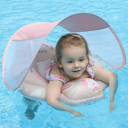 SwimBuddy - Swim Support with Sun Cover for Kids