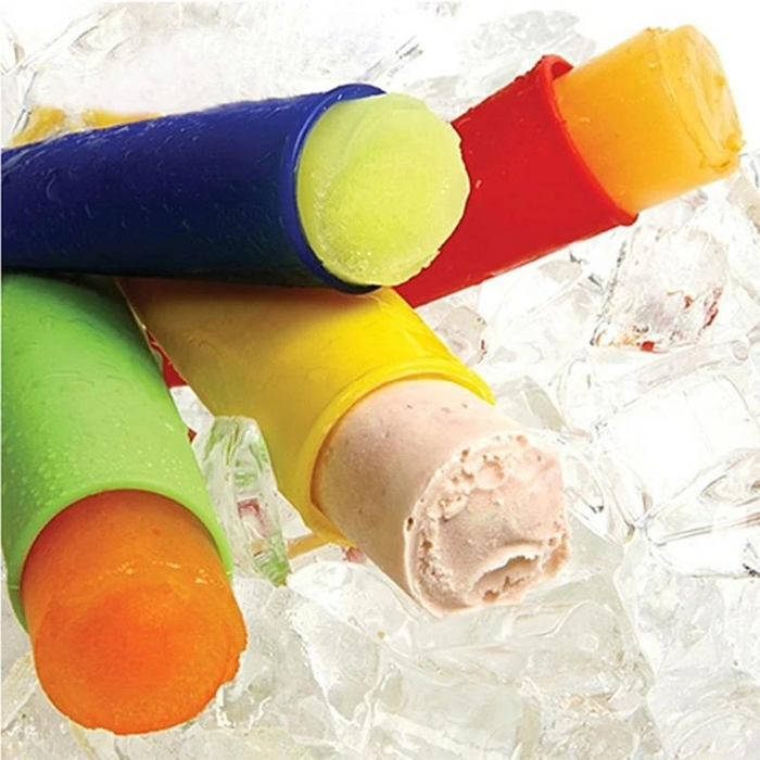 FreezyFun - Colorful Reusable Popsicle Molds for Kids