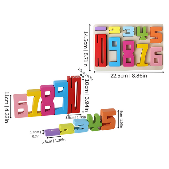 NumStack – Wooden Number Stacking Blocks for Early Math Fun – Jackie's Kids
