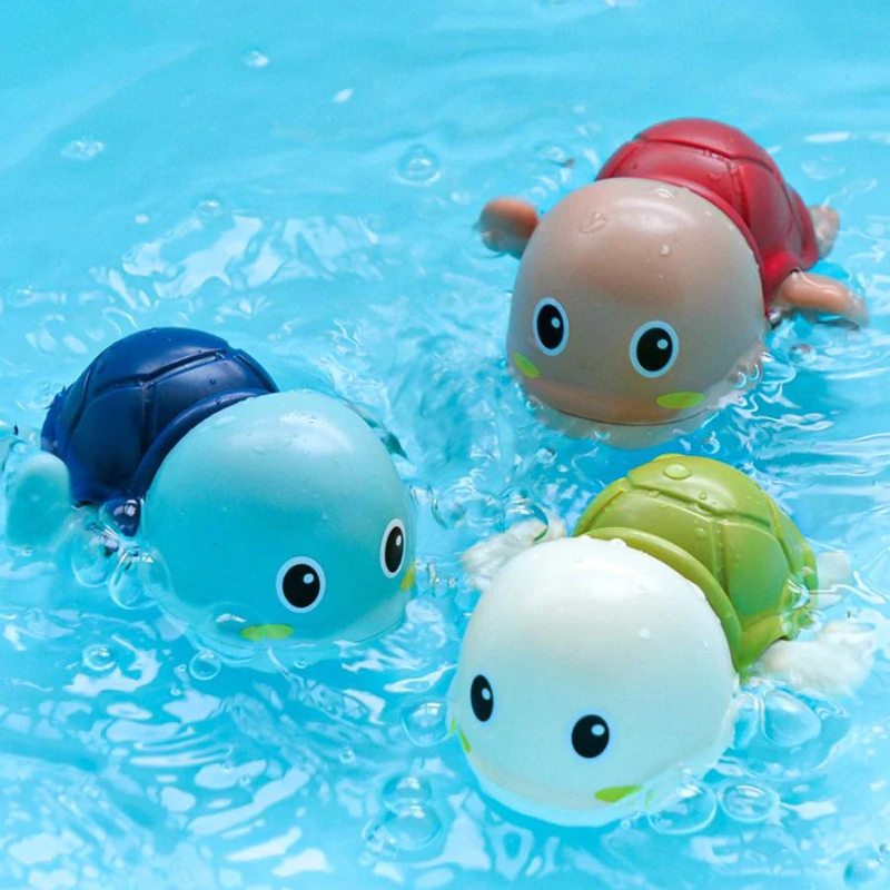Toy turtles that swim in deals water